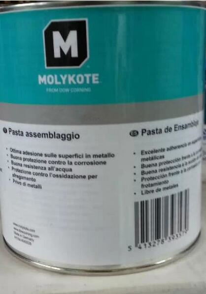 Molykote LongTerm 2 Plus Molybdenum Disulfide Extreme Pressure Mineral Bearing Grease