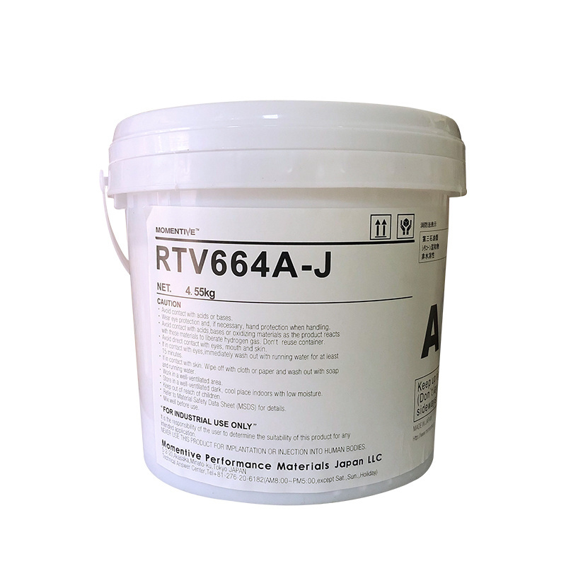 Momentive Rtv-664a/B-J High Performance Silicone High Hardness White Blue Silicone Rubber