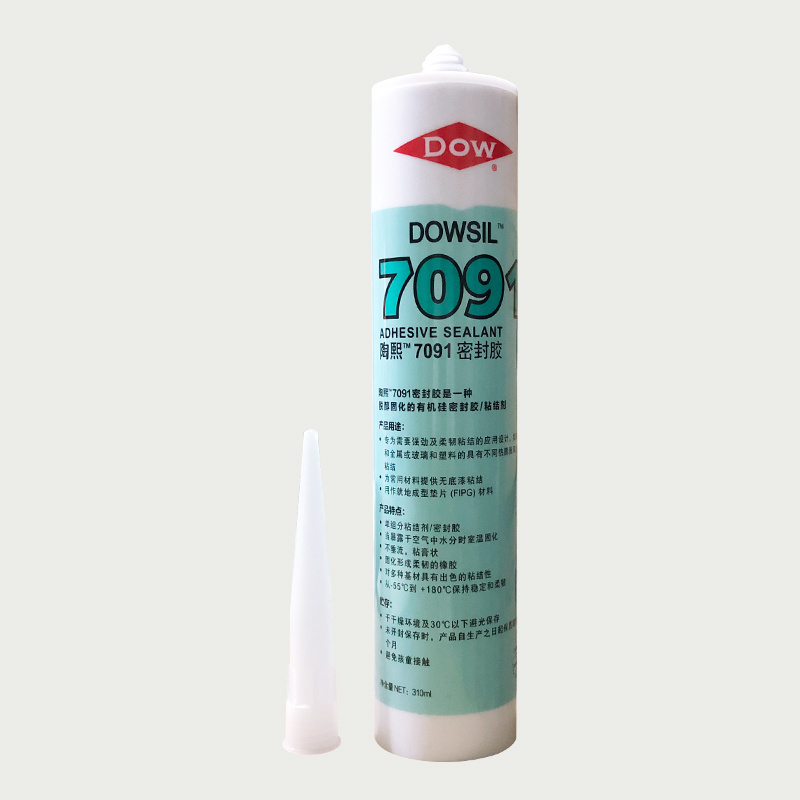 Dowsil 7091 Car Lamp Glass Silicone Dow Corning 7091 High Temperature Resistant Car Repair Adhesive