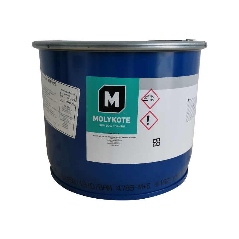 Molykote D-10-gbl Graphite Antifriction Coating Grease For Piston, Gray Black 5kg/can