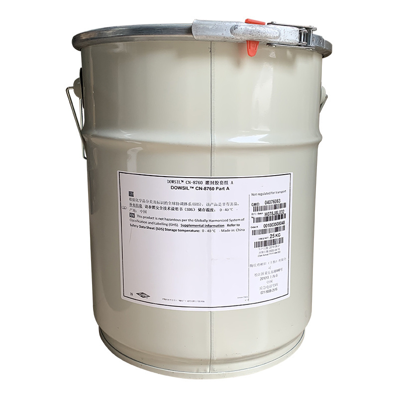 Dow Corning Cn-8760 Thermally Conductive Encapsulant, Gray Elastomer With Moderate Thermal Conductivity