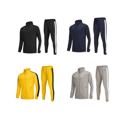 Hot selling training sweatsuits set custom unisex tracksuit set custom logo jogging suits tracksuit for men