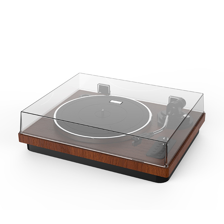 Magnetic Cartridge Adjustable Counter Weight Wireless BT Turntable HiFi System Vinyl Record Player