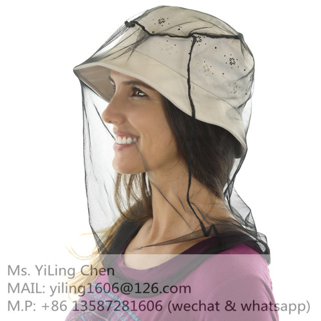 Hot selling China manufactory High quality Outside face cover comping anti mosquito HEAD NET