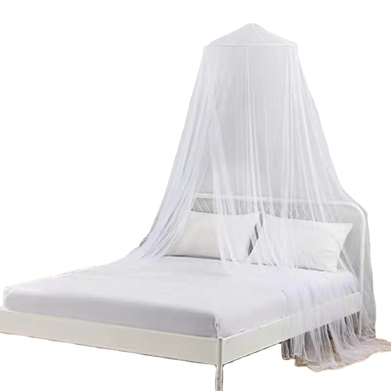 Amazon best choice sales princess umbrella conical Bed Canopy circular Mosquito bed Net for king size bed