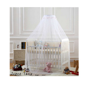 Wholesale Home Safety Twin Baby Crib Mosquito Net/ Mesh Fabric Bed Canopy for Baby Bed