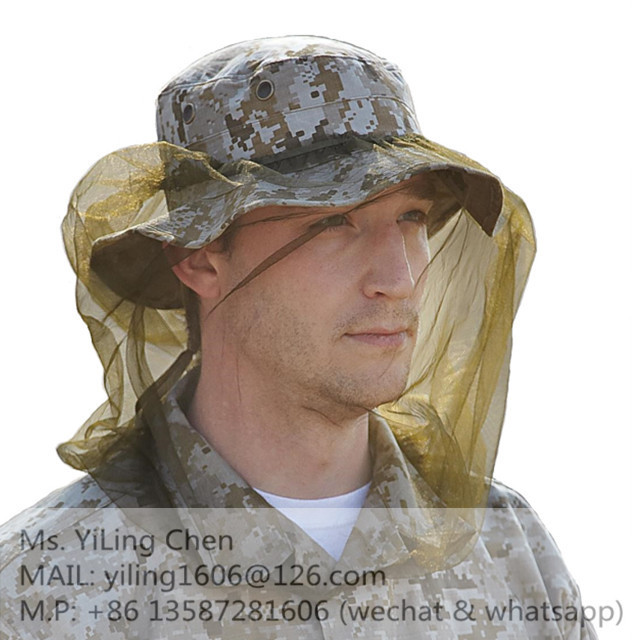 Hot selling China manufactory High quality Outside face cover comping anti mosquito HEAD NET