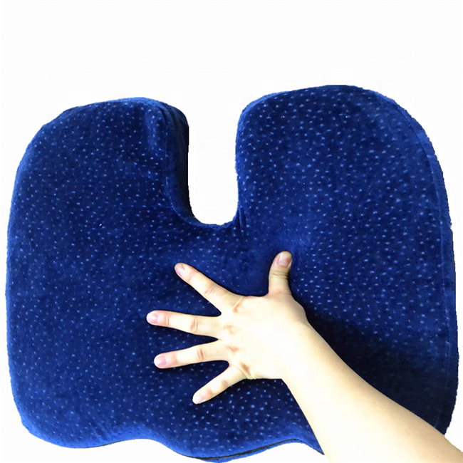 Seat Cushion Memory Foam With Orthopedic Design To Relieve Coccyx Sciatica And Tailbone PaSciatic Pain Airplane Seats Traveling