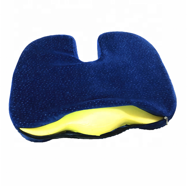 Seat Cushion Memory Foam With Orthopedic Design To Relieve Coccyx Sciatica And Tailbone PaSciatic Pain Airplane Seats Traveling