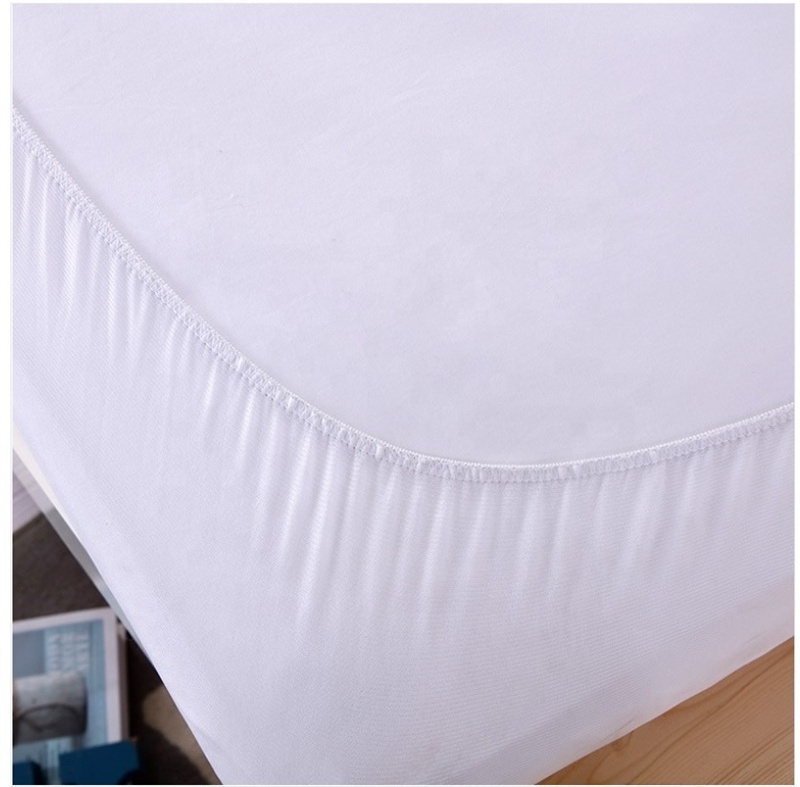 Hypoallergenic Waterproof Mattress Protector Baby Crib Sleeping Pad Fitted Bed Sheet Bamboo Memory Foam Mattress Cover