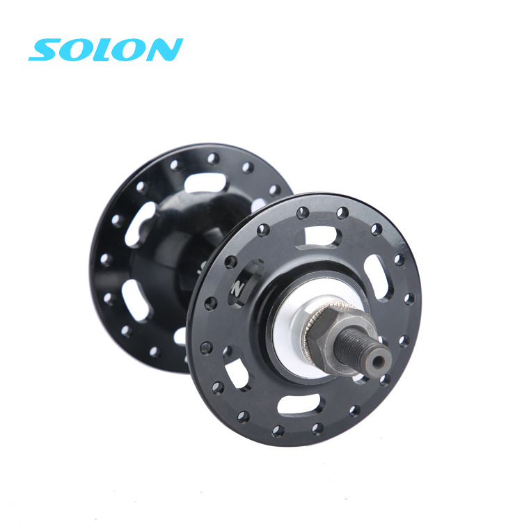 Solon DH-601F Wholesale 700C Fixie Fixed Gear Bike Track Hub 32 36H Alloy Sealed Bearing Multi Color Flip Flop Hub