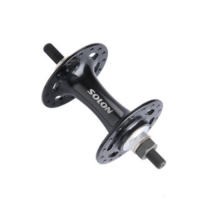 Solon Bicycle Hub For Fixie Bike Nut Type Aluminum Hub For Fixed Gear Bike Track B Sealed Bearing 32H 36H Freewheel Front Hub