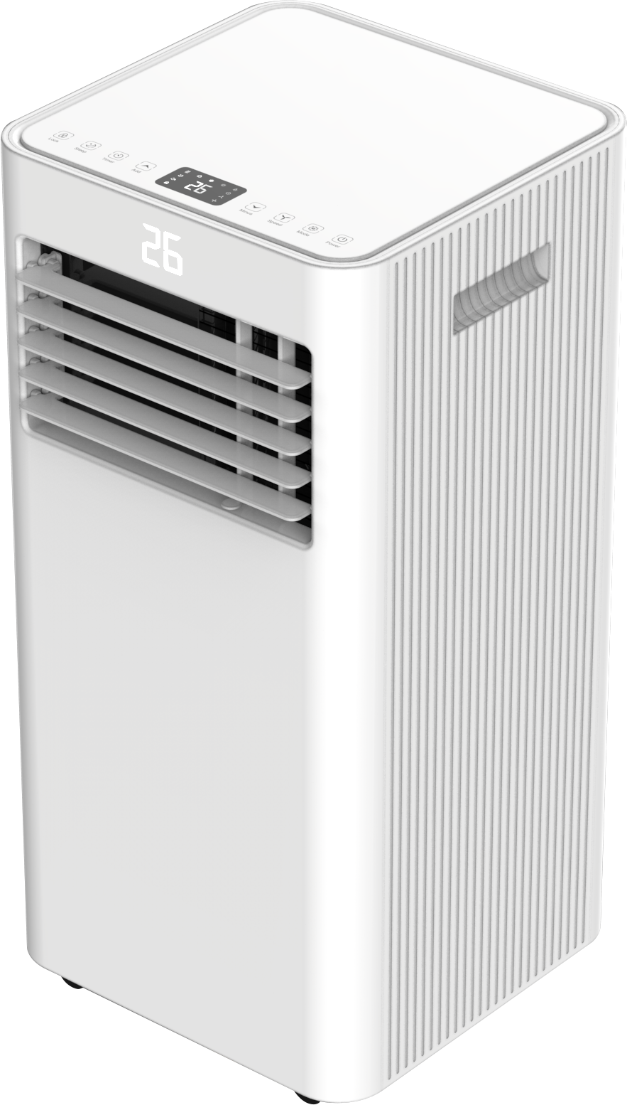 Intelligent air conditioner portable 10000 BTU - 1130w portable air conditioner with 4-in-1 function, 300 square foot coverage,