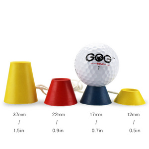 4 In 1 Different Heights Golf Tees  Big Cup Winter Rubber Top Golf Tees Beer Bottle Golf Tee