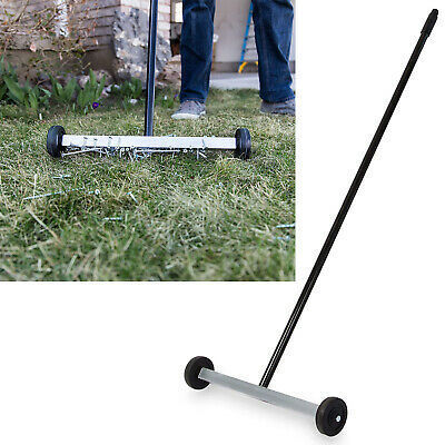 Super Strong Magnetic Floor Sweeper with Wheels to Pick Up Nails Stray Ferrous Objects