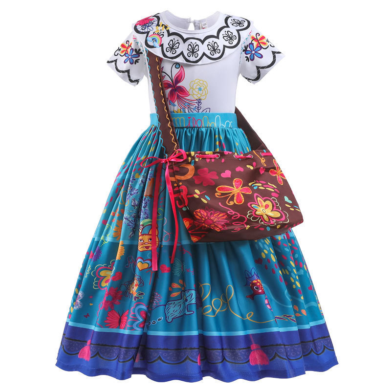 European And American Magic Full House Princess Dress Children's Clothing Halloween Stage Show Party Dress Up Cosplay Costume