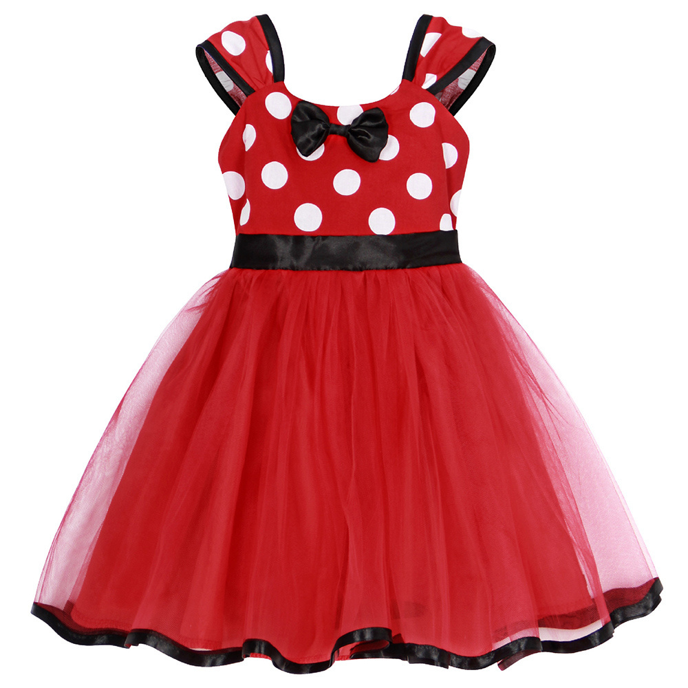 Children'S Day Performance Clothing Minnie Mesh Girl Princess Dress Cute Tutu Dresses For Girls Kids