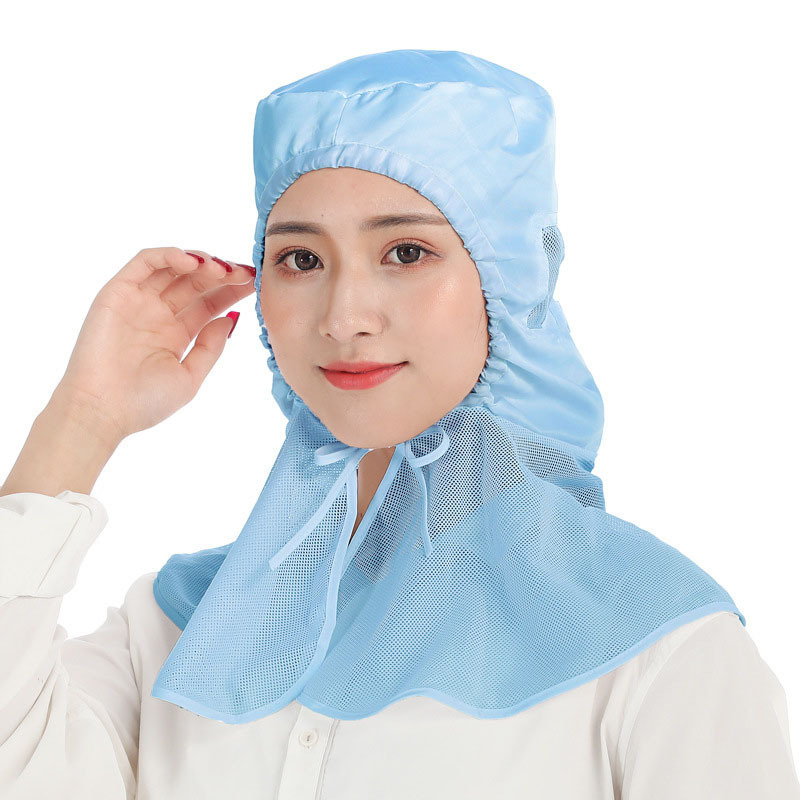 HZM-22071 Chef Hats Kitchen Baker Cooking Hair Nets Shawl Work Hats Food Service Caps for Adults