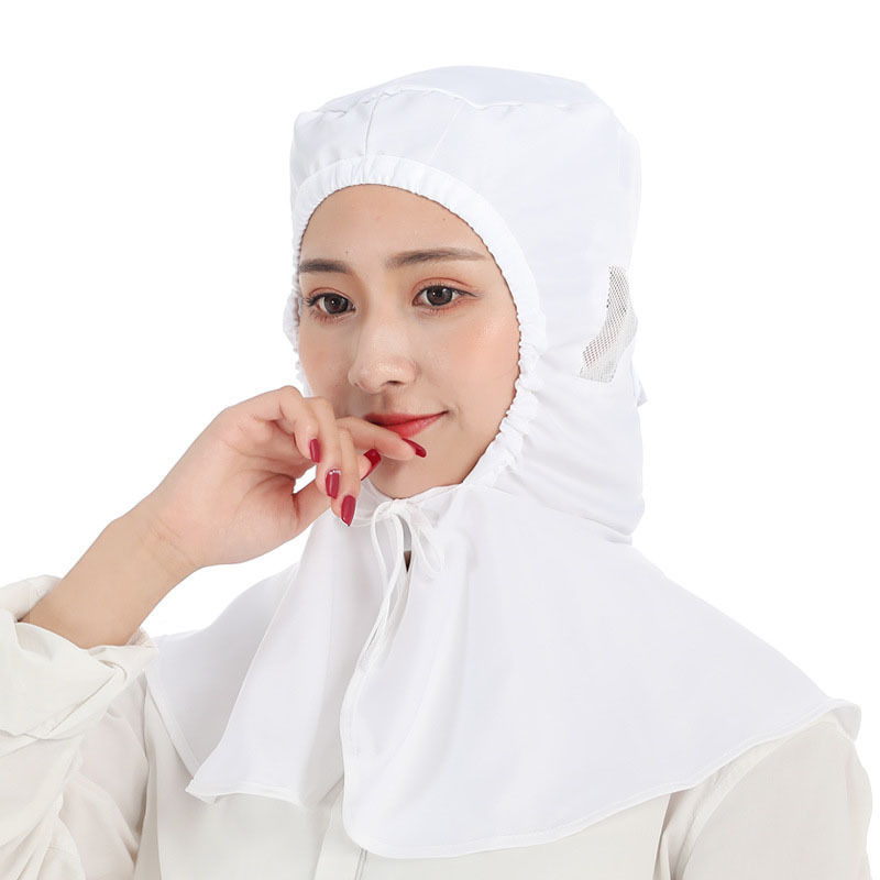 HZM-22071 Chef Hats Kitchen Baker Cooking Hair Nets Shawl Work Hats Food Service Caps for Adults