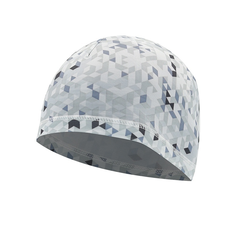 HZM-60807 Cooling Skull Cap Helmet Liner Sweat Wicking Cycling Running Hat for Men Women