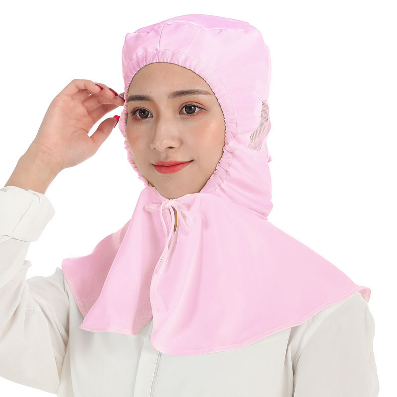 HZM-22071 Chef Hats Kitchen Baker Cooking Hair Nets Shawl Work Hats Food Service Caps for Adults