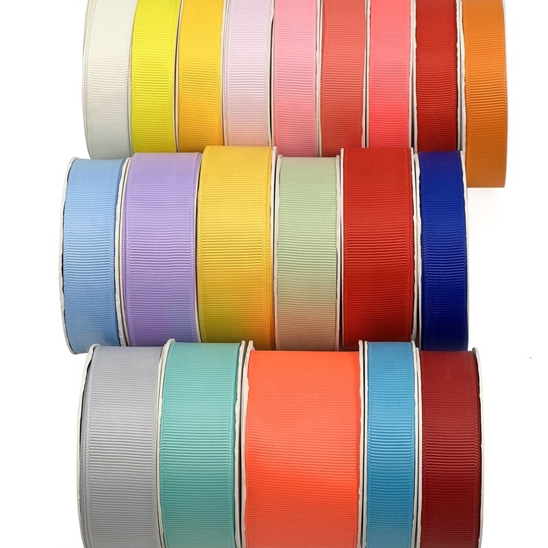 Christmas 1.5 inch Gift Cintas Grosgrain Ribbon 25mm For Wedding Party Decoration Gift Wrap