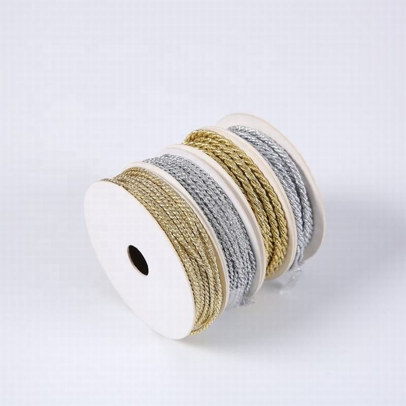 wholesale custom fashion gift box decorative hemp twine rope christmas wedding gift wrap baby ribbon