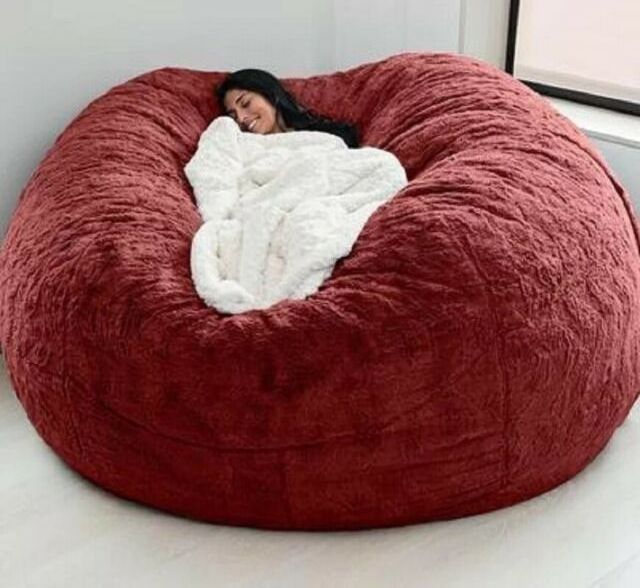 Stuffed Foam Filled Bean Bag and Accessories for Any Room