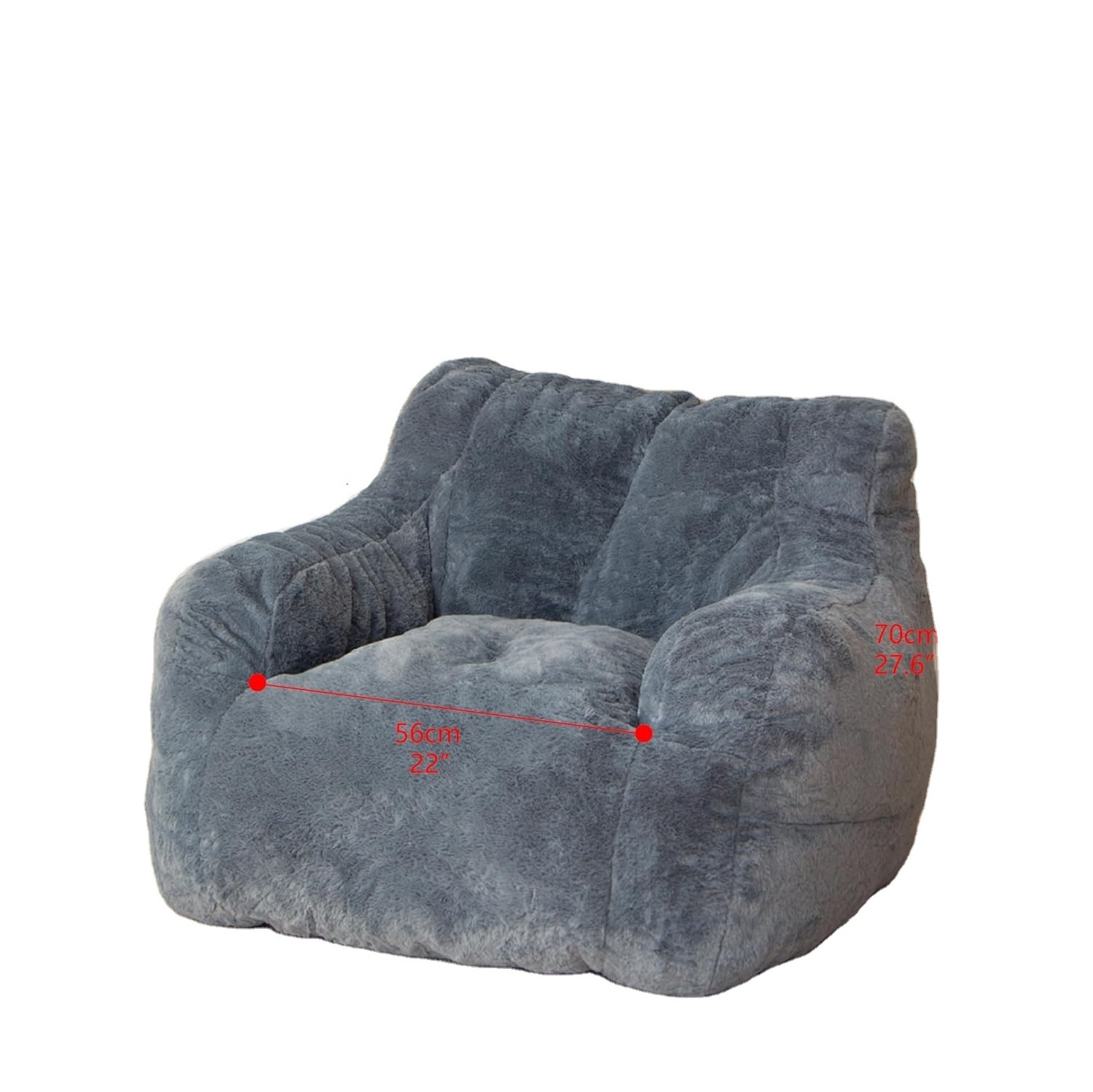 Living room sofas sponge compressed foam bean bag chairs giant beanbag home furniture sofa bed cover