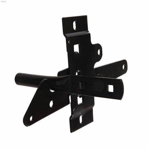 Sale heavy duty Vinyl Stainless Steel Black lock Fence Gate Latches