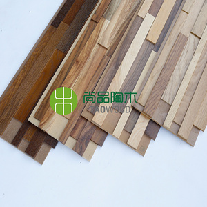 cheap 3D Decorative Solid Wood Wall Panel Sheet for interior decoration