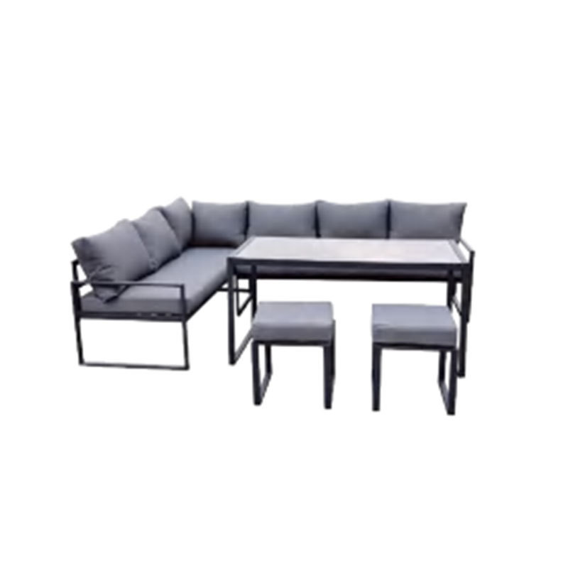 Garden Aluminum Furniture Home Modern Outdoor Chair Patio Sofa Sectional with Table