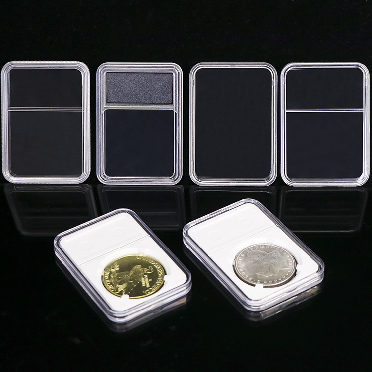 Clear Graded Slab Card Slab Dollar Display Holders commemorative NGC Coin Slabs Challenger Coin Collection Plastic Coin Holder