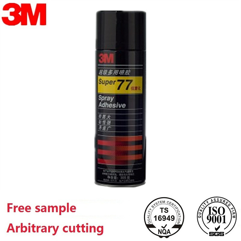 3M super 77 spray adhesive for paper, foil, cloth and cotton foam  305g/bottle 467g/bottle