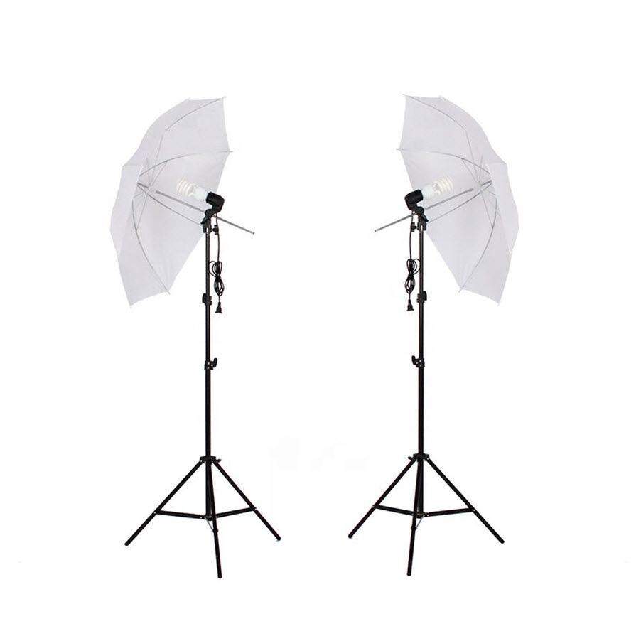 Takenoken Photo Studio Accessories 43 Inch Translucent White Soft Umbrella 110cm Collapsible Softbox Light Reflector Diffuser