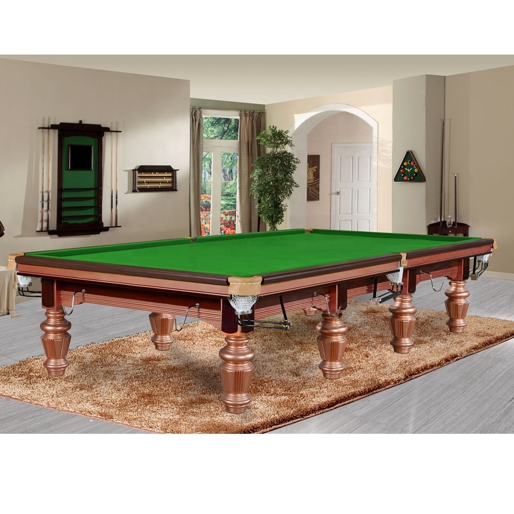 2023 Game play full size  slate  snooker table 12ft english style best quality steel cushion snooker billiards table for sale