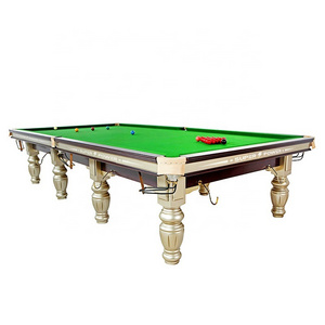 2023 Game play full size  slate  snooker table 12ft english style best quality steel cushion snooker billiards table for sale