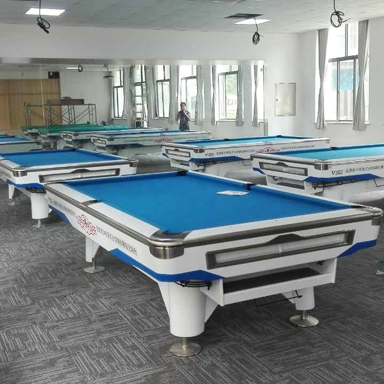 2022 Factory wholesale tournament game play American style 8ft 9ft slate pool table