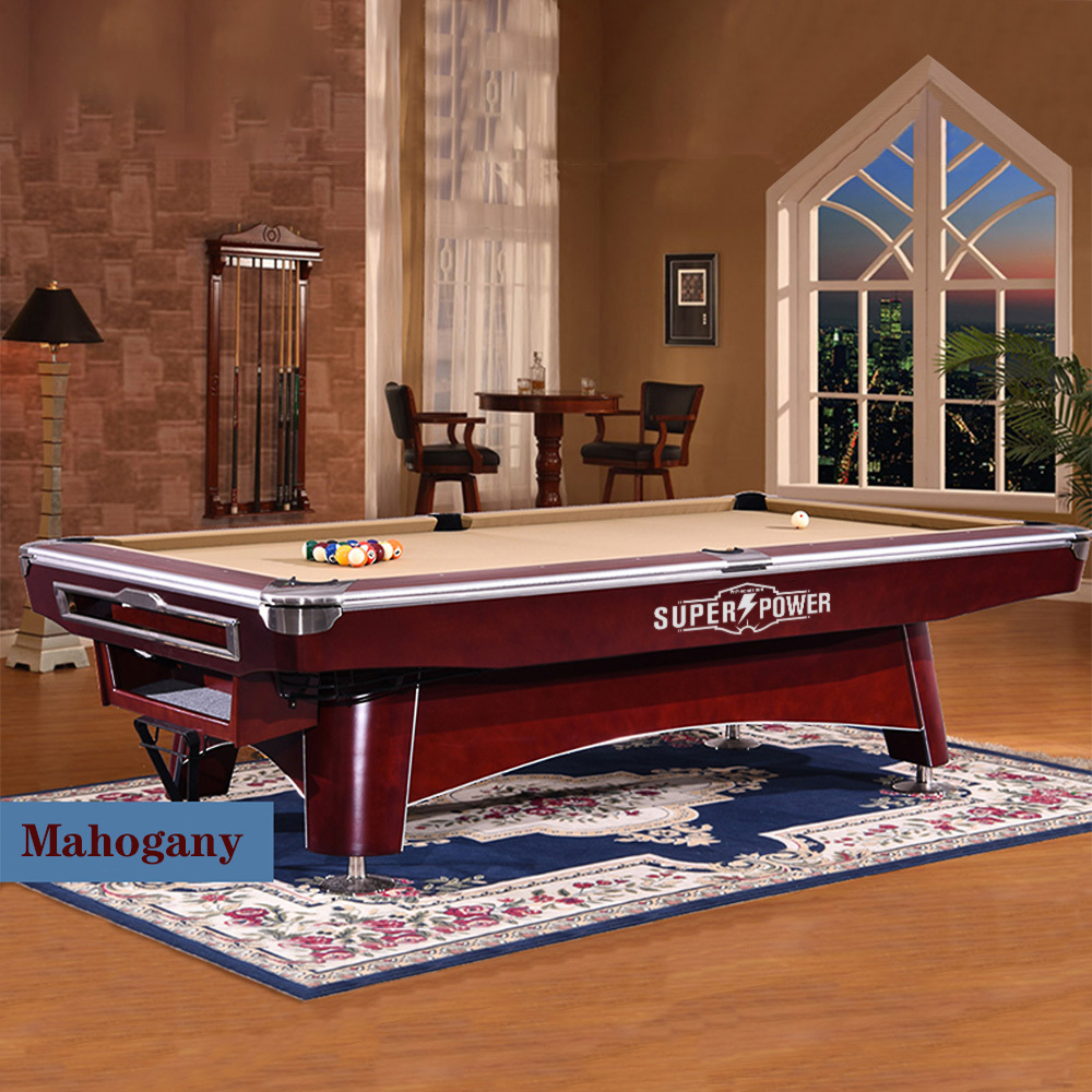 Factory wholesale cheap price indoor 8 ball 8ft 9ft  billiards pool table for sale