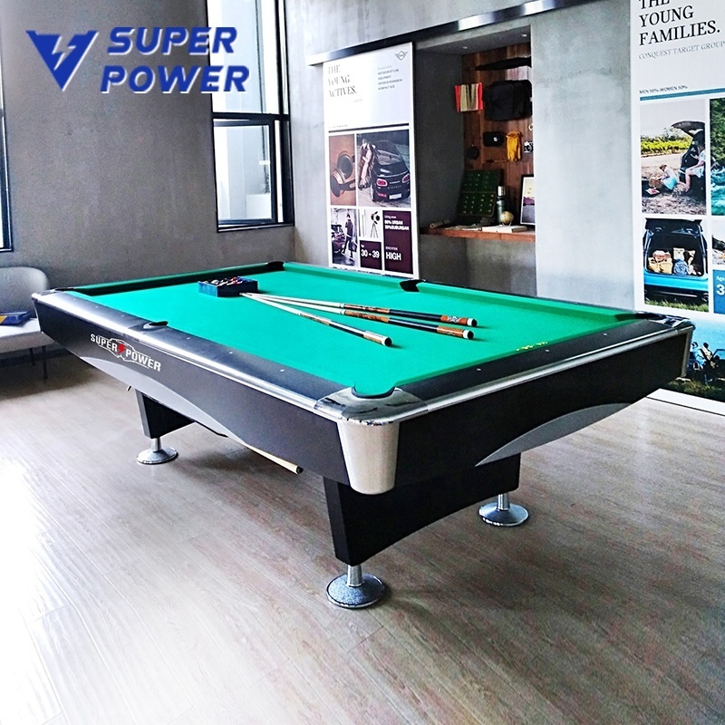 Factory price 8ft 9ft stone slate 9 ball  pool table with  ball return system