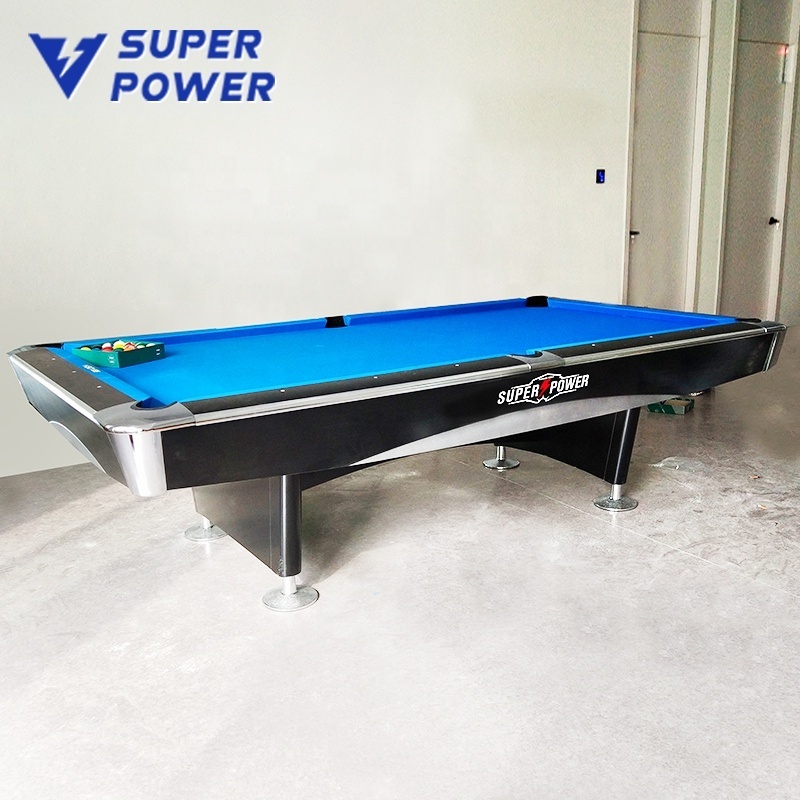 Factory price 8ft 9ft stone slate 9 ball  pool table with  ball return system