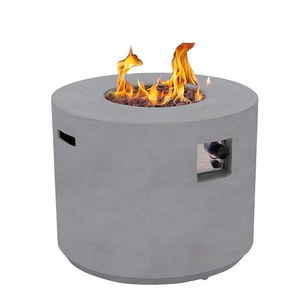 Modern design concrete gas fireplace heating fire pit garden outdoor use