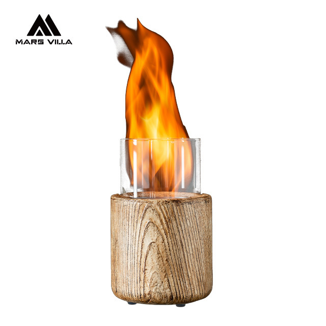 Popular New Fashion fireplace Indoor Stainless Steel Burning Smokeless Ethanol Fire Pit for Living Room Decor