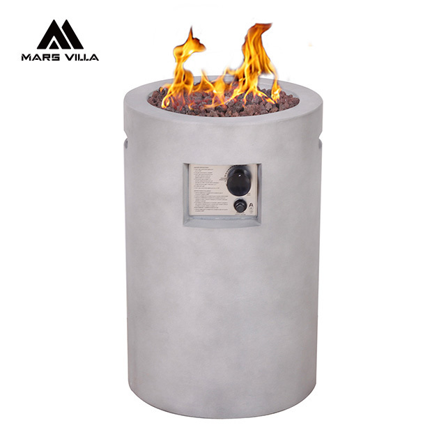 Modern Portable Outdoor Gas Patio Heater Propane Stand Pyramid Stocked for Patio Garden Heating