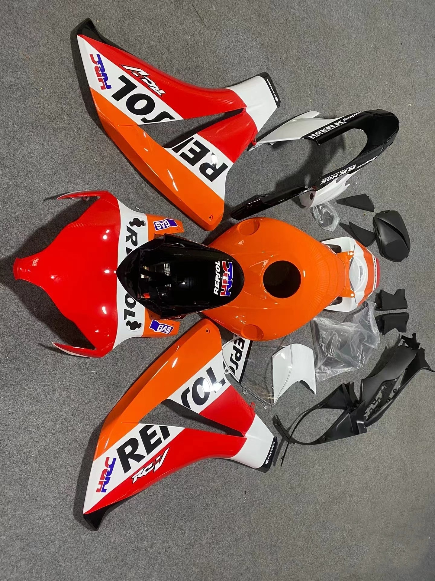 High Quality Complete Flow Motorcycle Parts For CBR1000RR 08-11 years  ABS Plastic Fairing Kit