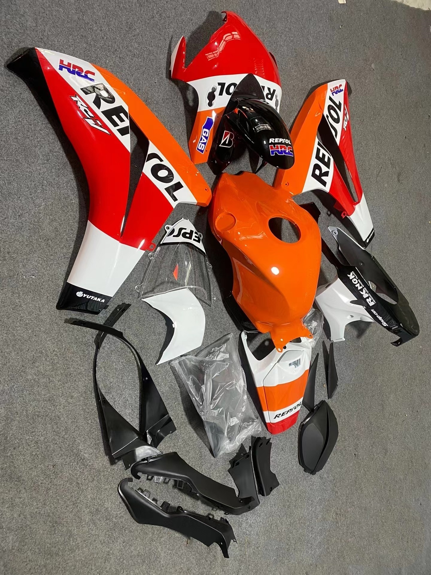 High Quality Complete Flow Motorcycle Parts For CBR1000RR 08-11 years  ABS Plastic Fairing Kit