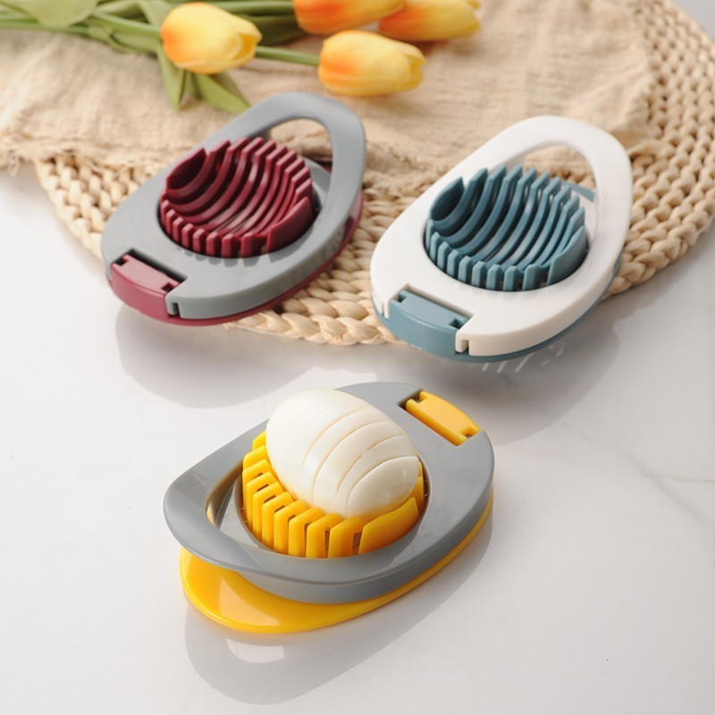 Amazon Hot Sale New Trending Products Eco-friendly Bpa-free Creative Kitchen Gadgets Household Manual Egg Cutter