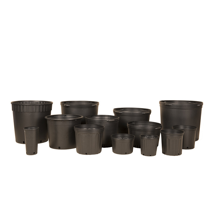 Wholesale Nursery Gallon Garden Pp Large Big Size Tree Plant Plastic Flower Pots Planter Pots