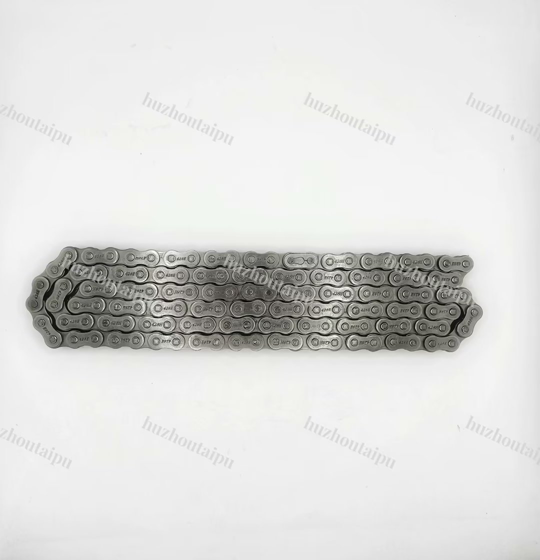 Hi-Q(high quality) motorcycle chain 428H 132 links racing chain accessories  motorbike parts natural color