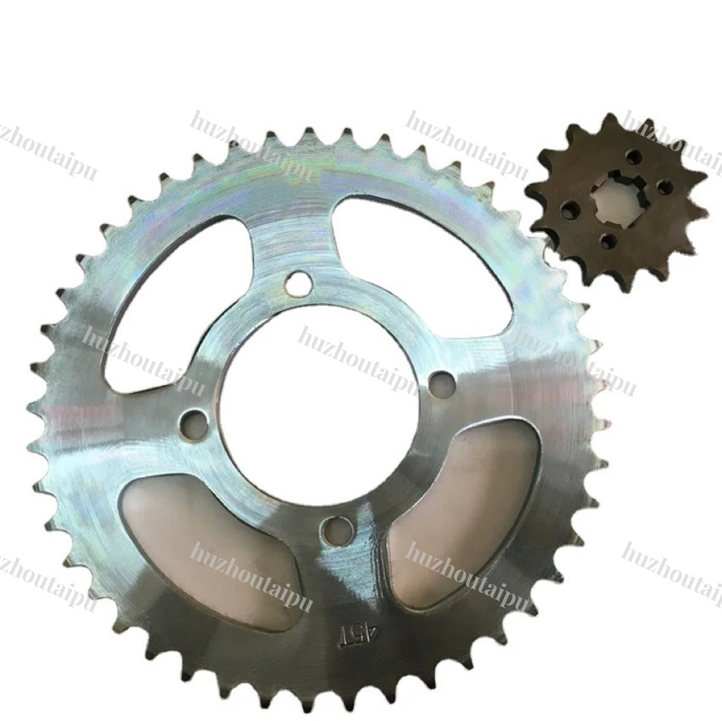 Hot sale best price Motorcycle Parts 45T-14T-428H Sprocket Chain Kit Transmission for Y AMAHA YBR125